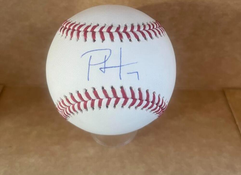 PETE HANSEN REDS SIGNED AUTO M.L. BASEBALL BECKETT AUTH