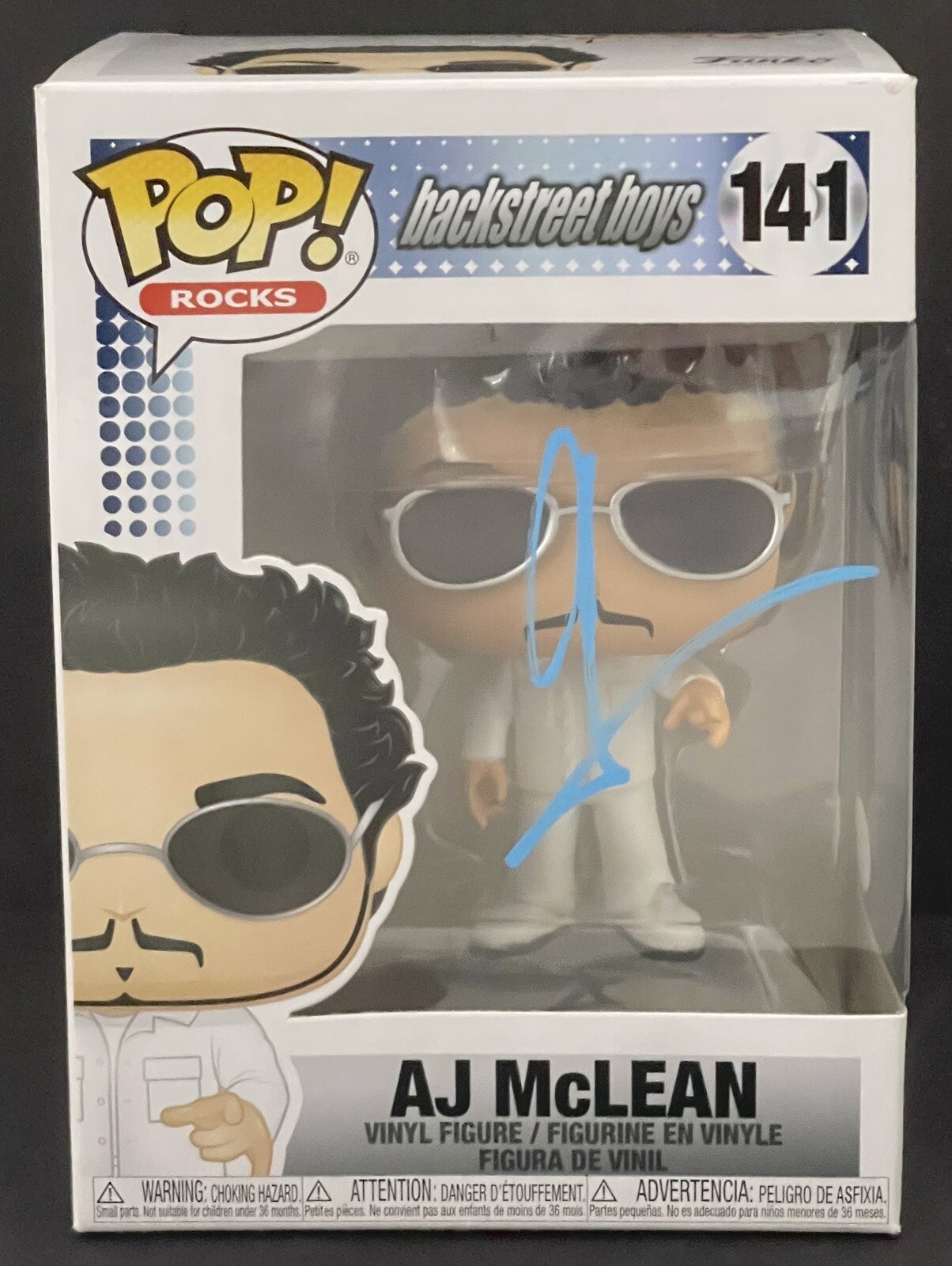 AJ McLean Signed Autographed Backstreet Boys Funko I Want It That Way JSA
