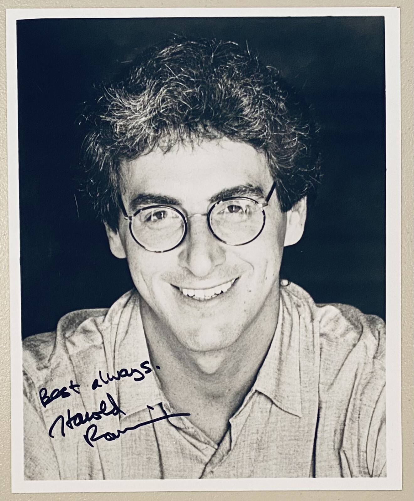 Harold Ramis Signed Autographed 8x10 Photo Beckett BAS LOA Ghostbusters