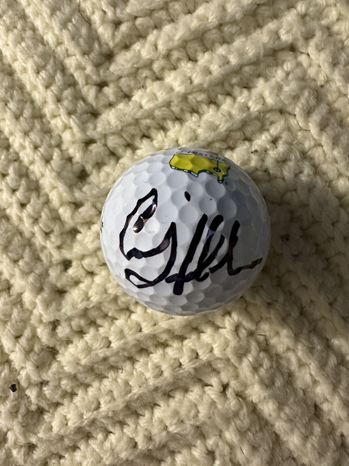 Craig Stadler Signed Masters Golf Ball Pga Tour Autographed