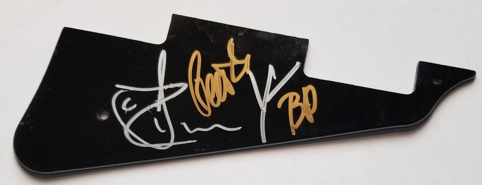 Killing Joke REAL hand SIGNED Guitar Pickguard #2 COA Autographed by 4