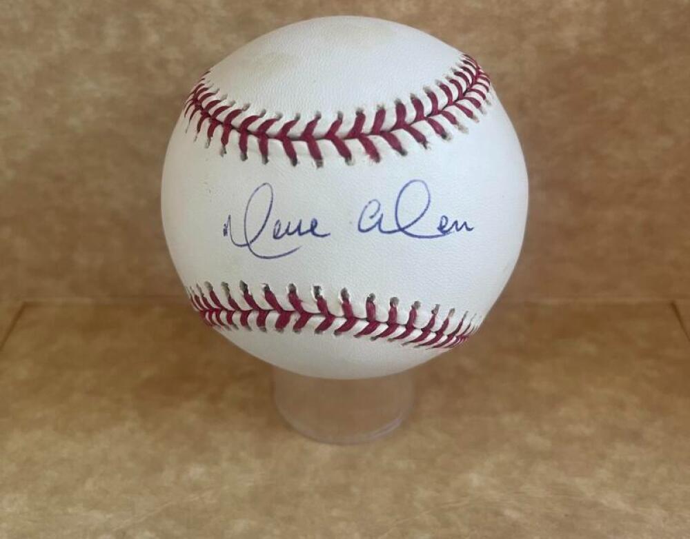MOISES ALOU CUBS/ASTROS SIGNED AUTOGRAPHED M.L. BASEBALL BECKETT AUTH