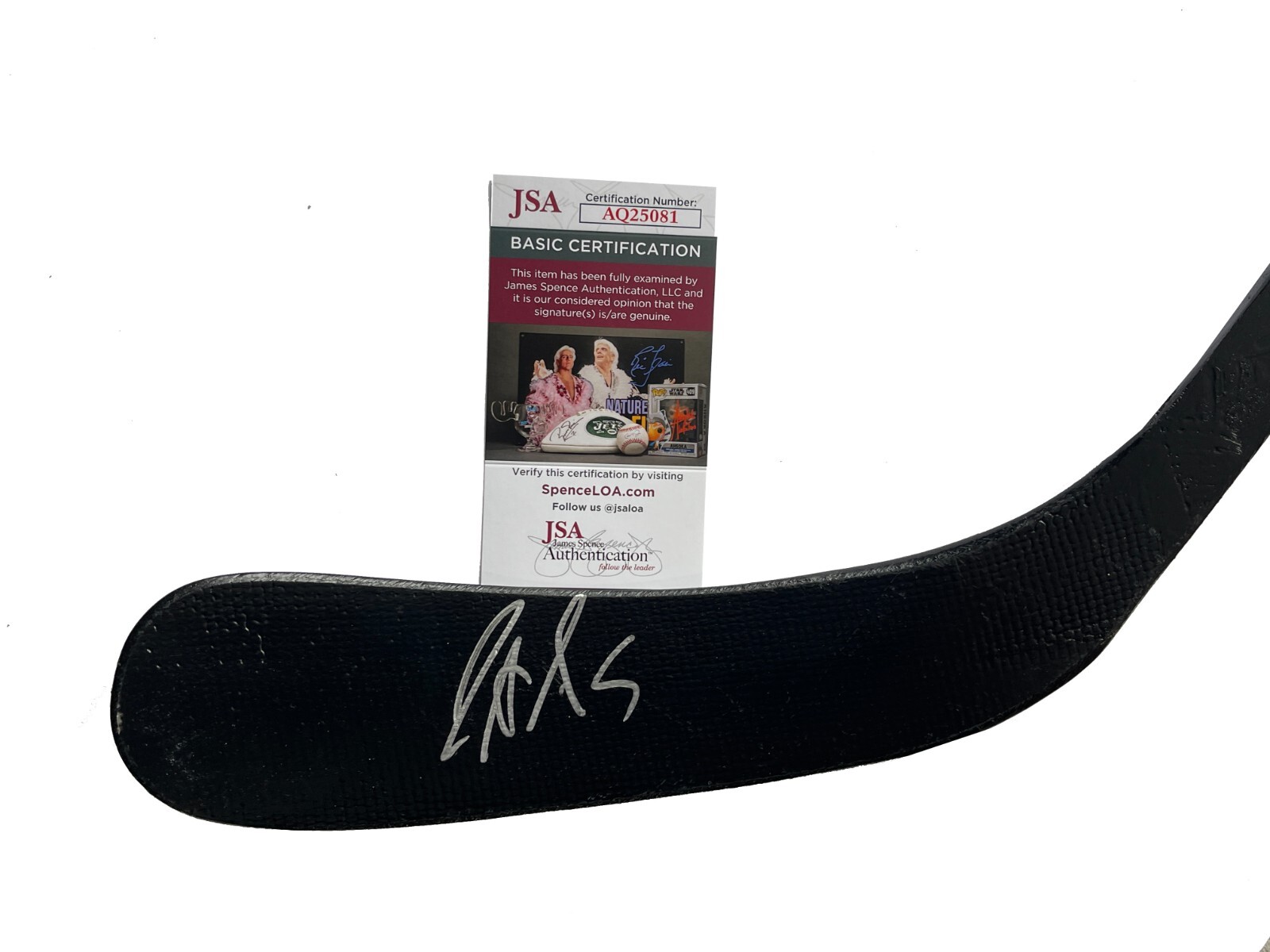 Justin Schultz Signed Seattle Kraken Hockey Stick JSA COA