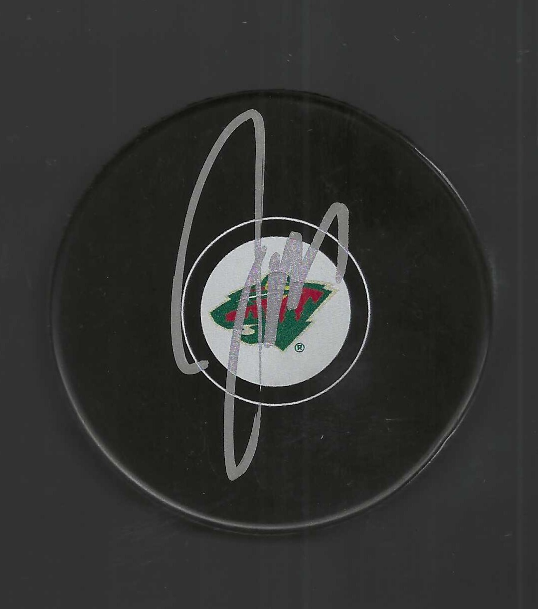 Jon Merrill Signed Minnesota Wild Puck