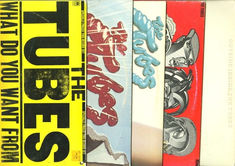 5 VINYL RECORD LOT THE TUBES, GOOD CONDITION. PLAYABLE FOR SURE. COLLECTIBLE MEMORABILIA