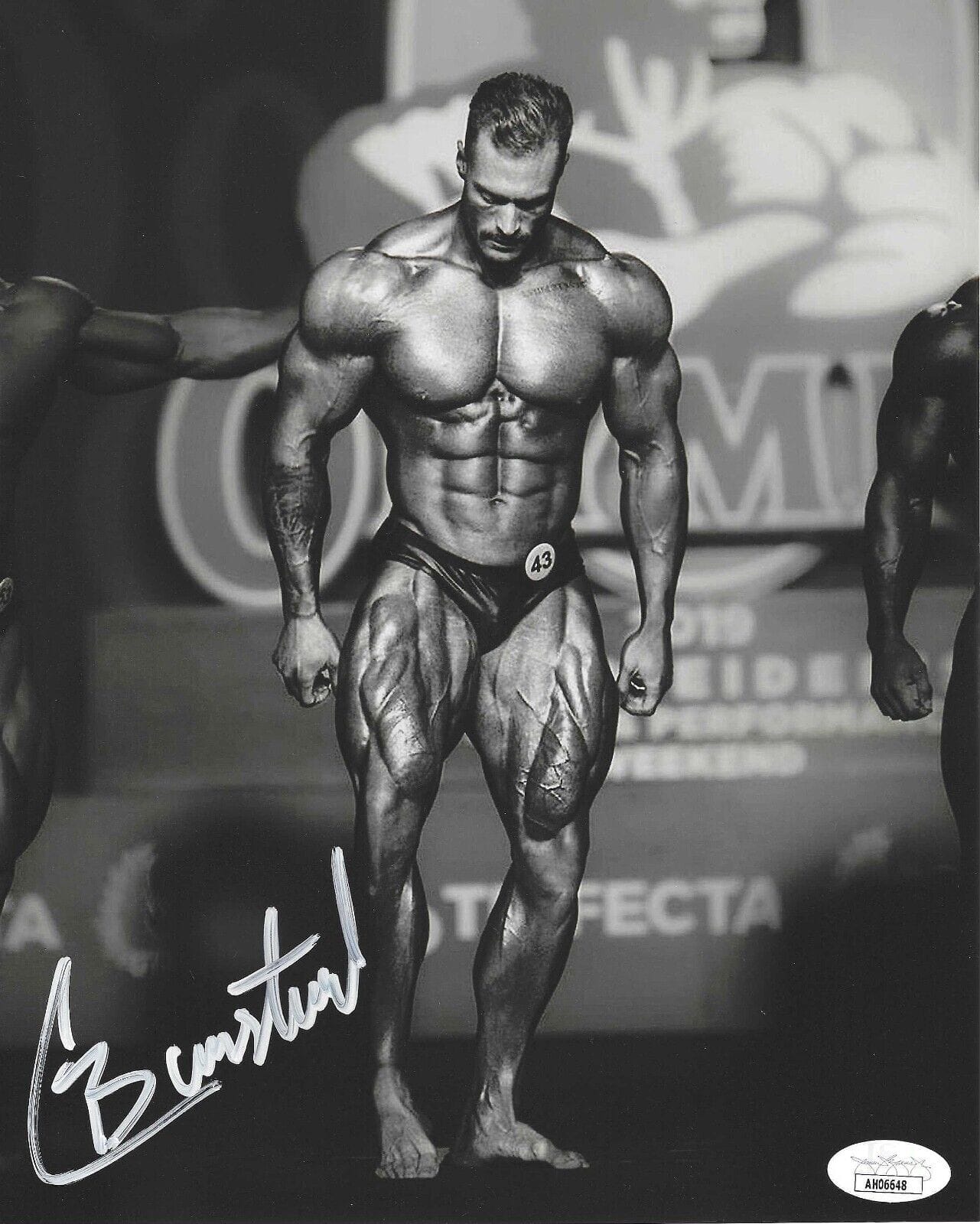 CHRIS BUMSTEAD SIGNED AUTOGRAPH 8X10 PHOTO BODYBUILDING MR O OLYMPIA