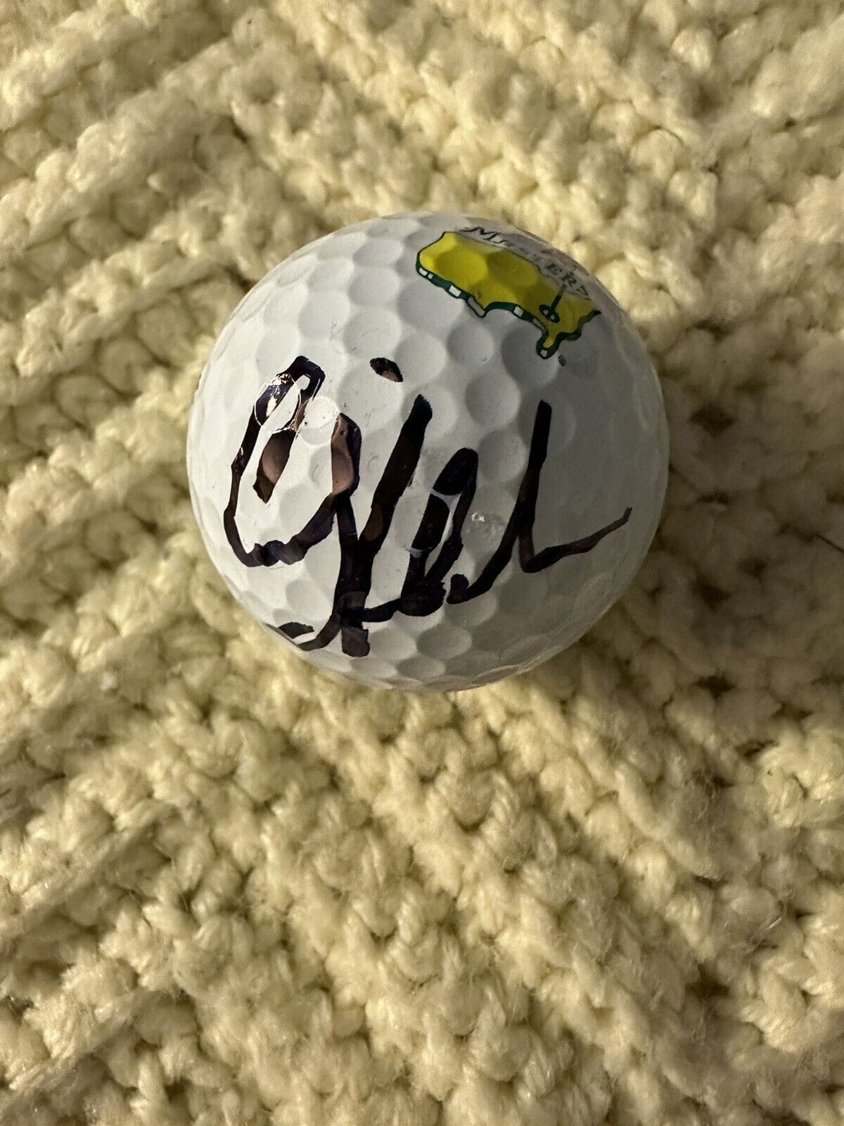 Retailer Autographed golf ball