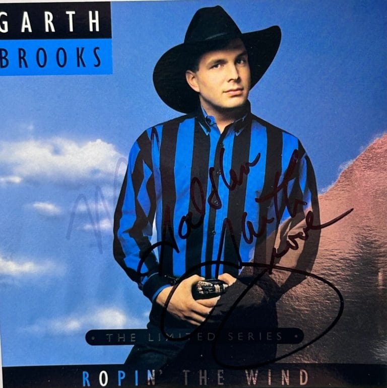 Garth Brooks Autographed Signed The Life Of Chris Gaines Time Traveler 8X10  Photo PSA