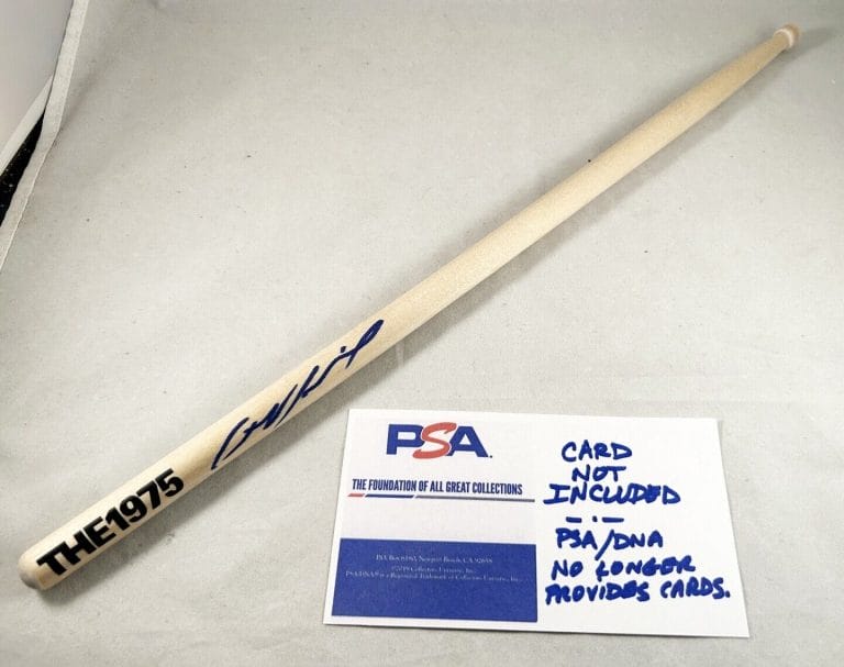 GEORGE DANIEL SIGNED DRUMSTICK THE 1975 PSA/DNA 9 COA COLLECTIBLE MEMORABILIA
