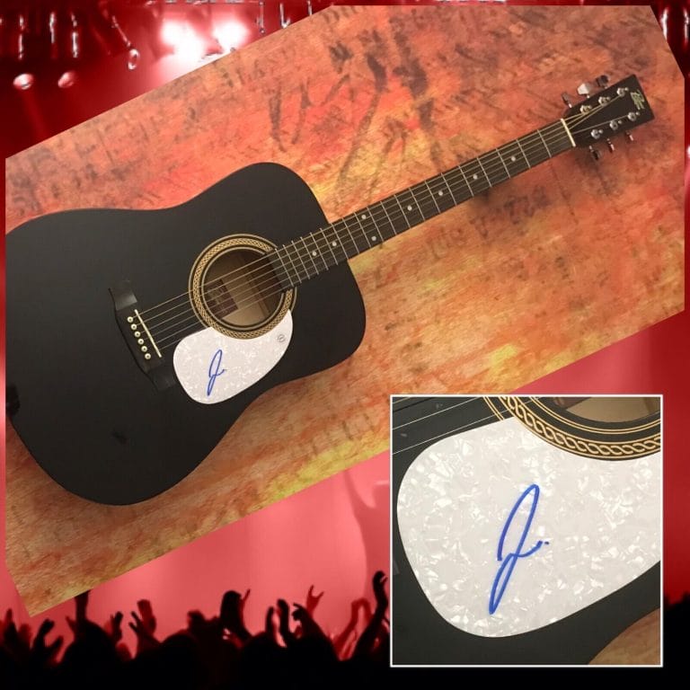 GFA SAY YOU WONT LET GO * JAMES ARTHUR * SIGNED 41″ ACOUSTIC GUITAR COA COLLECTIBLE MEMORABILIA
