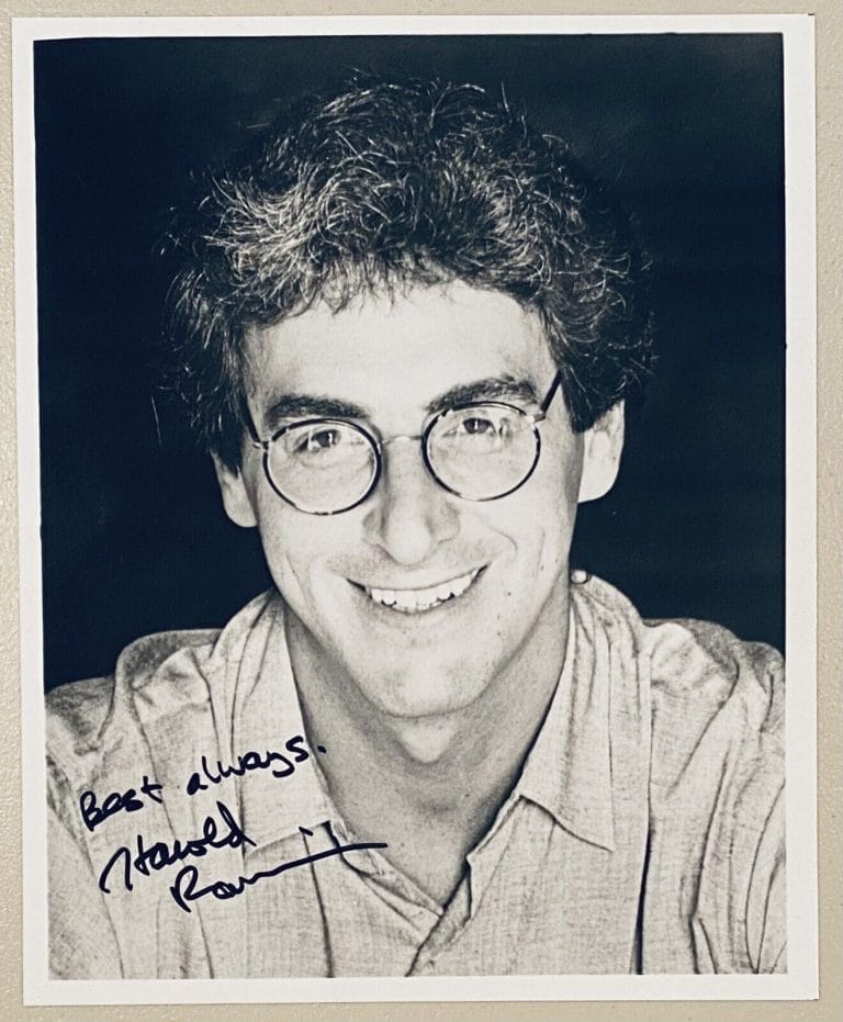 HAROLD RAMIS SIGNED AUTOGRAPHED 8×10 PHOTO BECKETT BAS LOA GHOSTBUSTERS COLLECTIBLE MEMORABILIA