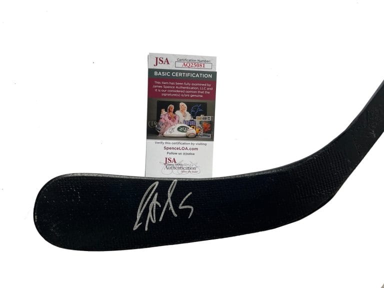 JUSTIN SCHULTZ SIGNED SEATTLE KRAKEN HOCKEY STICK JSA COA COLLECTIBLE MEMORABILIA