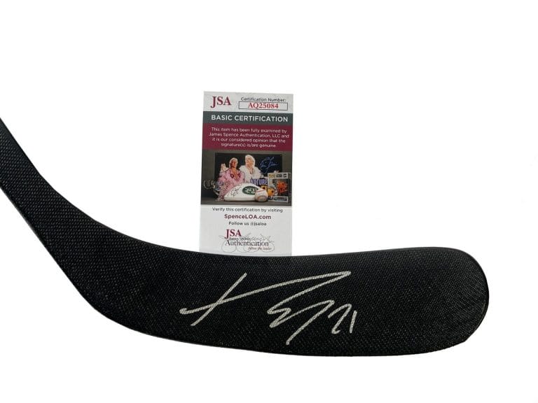 KAIDEN GUHLE SIGNED MONTREAL CANADIENS HOCKEY STICK JSA COA COLLECTIBLE MEMORABILIA