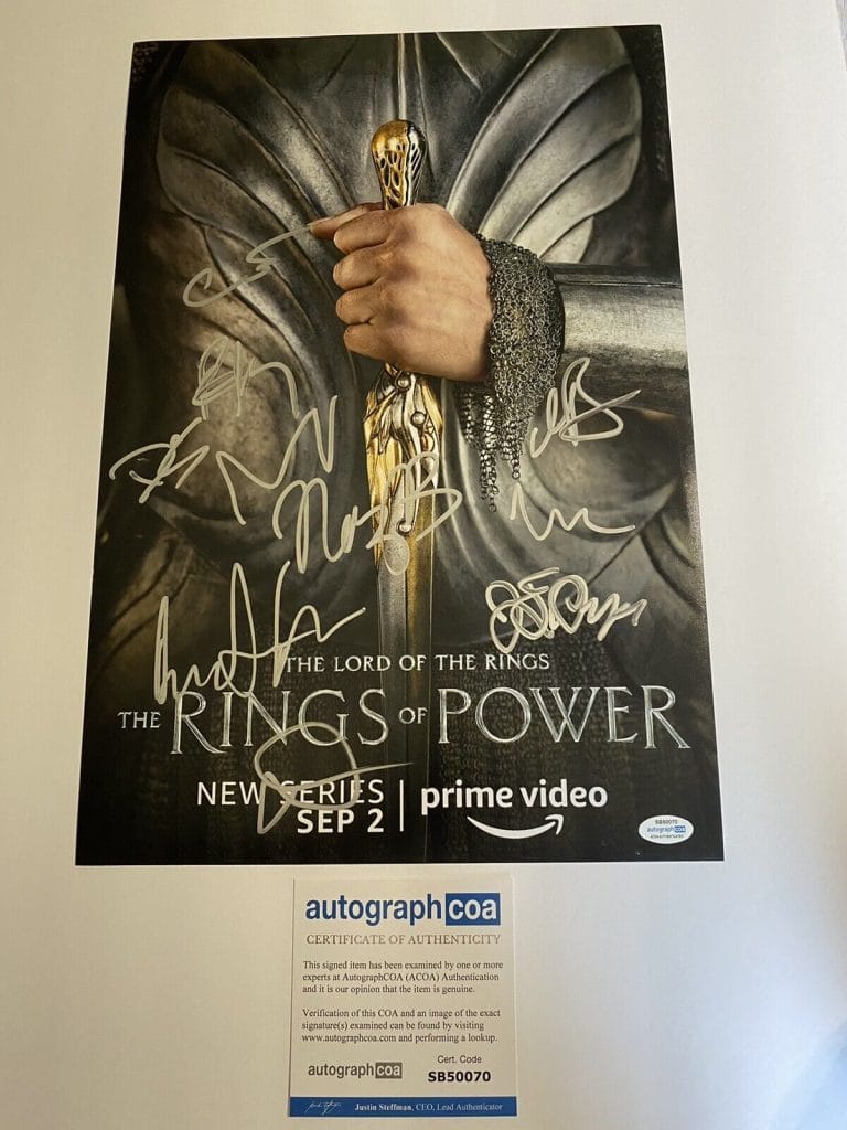 Orlando Bloom Certified buy Autograph “The Hobbit” poster!