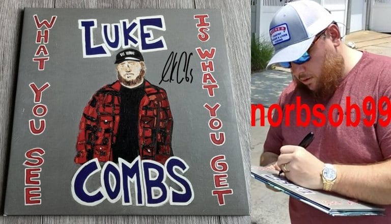 Luke Combs Signed Memorabilia, Autographed Guitar & CD