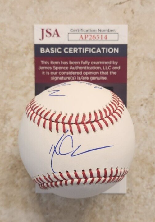 MARCUS LUTTRELL SIGNED OMLB BASEBALL JSA COA LONE SURVIVOR “228 NEVER QUIT” INSC COLLECTIBLE MEMORABILIA