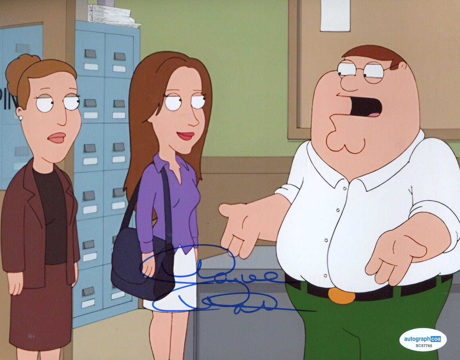 MARLEE MATLIN SIGNED AUTOGRAPH 8x10 PHOTO PICTURE ACOA FAMILY GUY