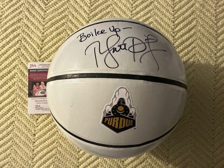 MATT PAINTER SIGNED NCAA BASKETBALL AUTOGRAPHED JSA COA AUTHENTICATION PURDUE COLLECTIBLE MEMORABILIA