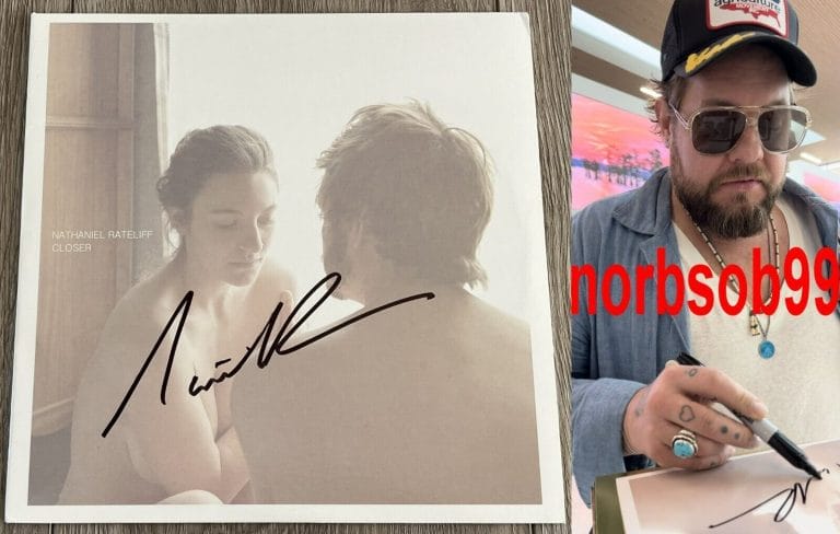 NATHANIEL RATELIFF & THE NIGHT SWEATS SIGNED CLOSER 10″ VINYL LP W/VIDEO PROOF COLLECTIBLE MEMORABILIA