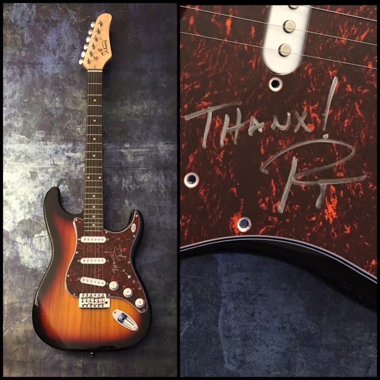 PSA MATCHBOX 20 TWENTY * ROB THOMAS * SIGNED ELECTRIC GUITAR COA COLLECTIBLE MEMORABILIA