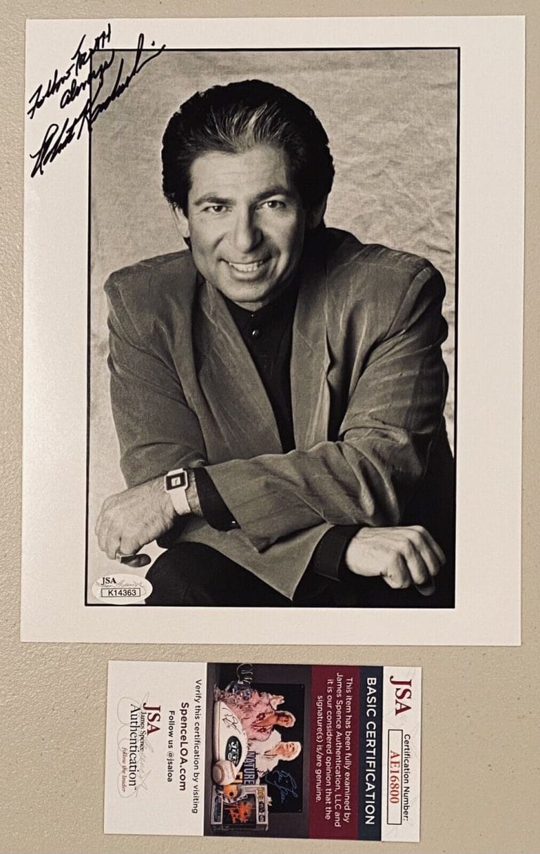 Robert Kardashian Signed Autographed 8x10 Photo JSA Certified OJ