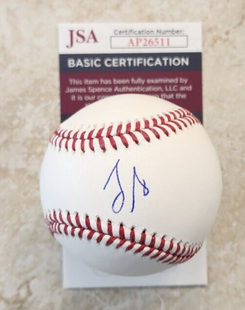 TIM SCOTT SIGNED OMLB BASEBALL W/ JSA COA #AP26511 SOUTH CAROLINA SENATOR COLLECTIBLE MEMORABILIA
