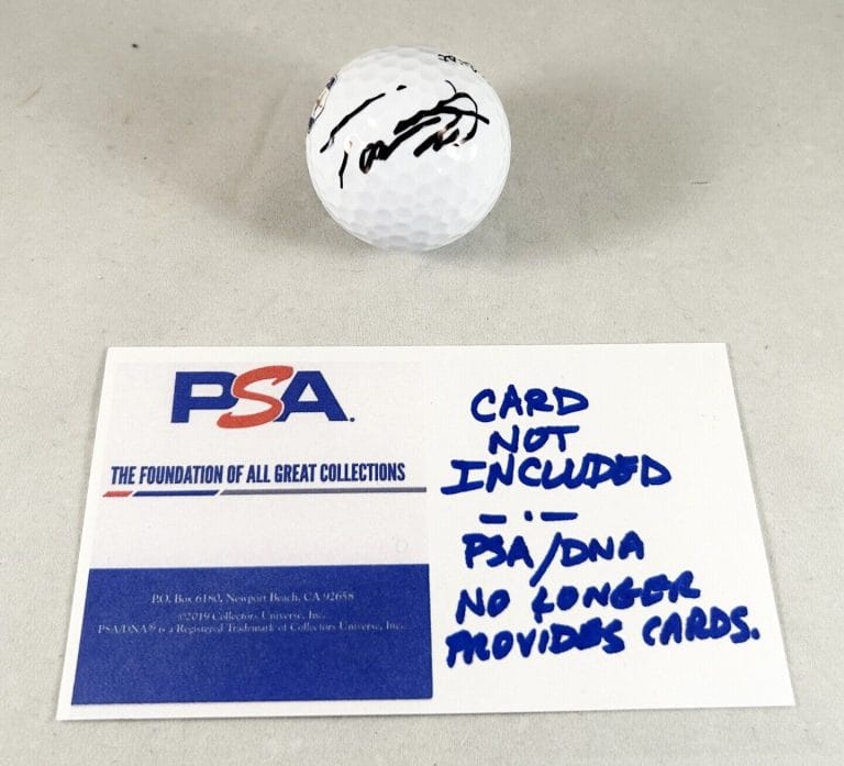 TOMMY FLEETWOOD SIGNED GOLF BALL 2023 RYDER CUP PSA/DNA COA COLLECTIBLE MEMORABILIA