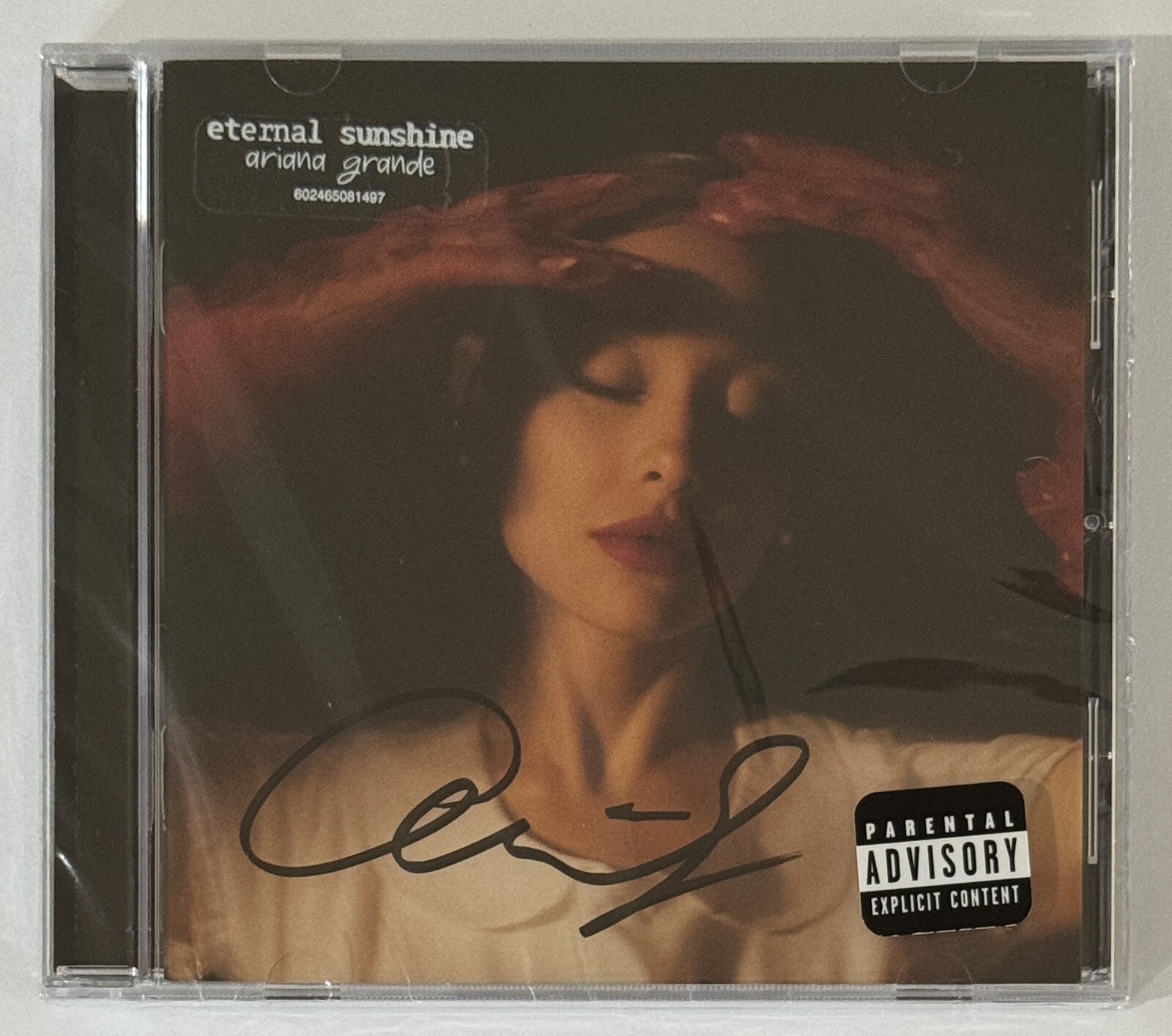 Ariana Grande SIGNED SEALED Eternal Sunshine Autographed CD & LONG SIGNATURE #3