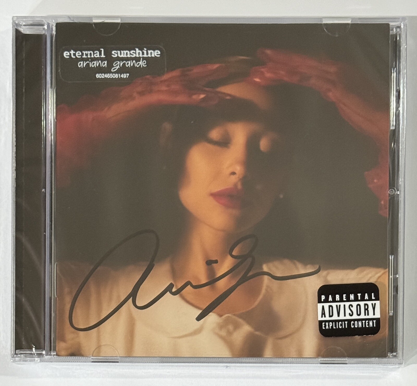 Ariana Grande SIGNED SEALED Eternal Sunshine Autographed CD WITH