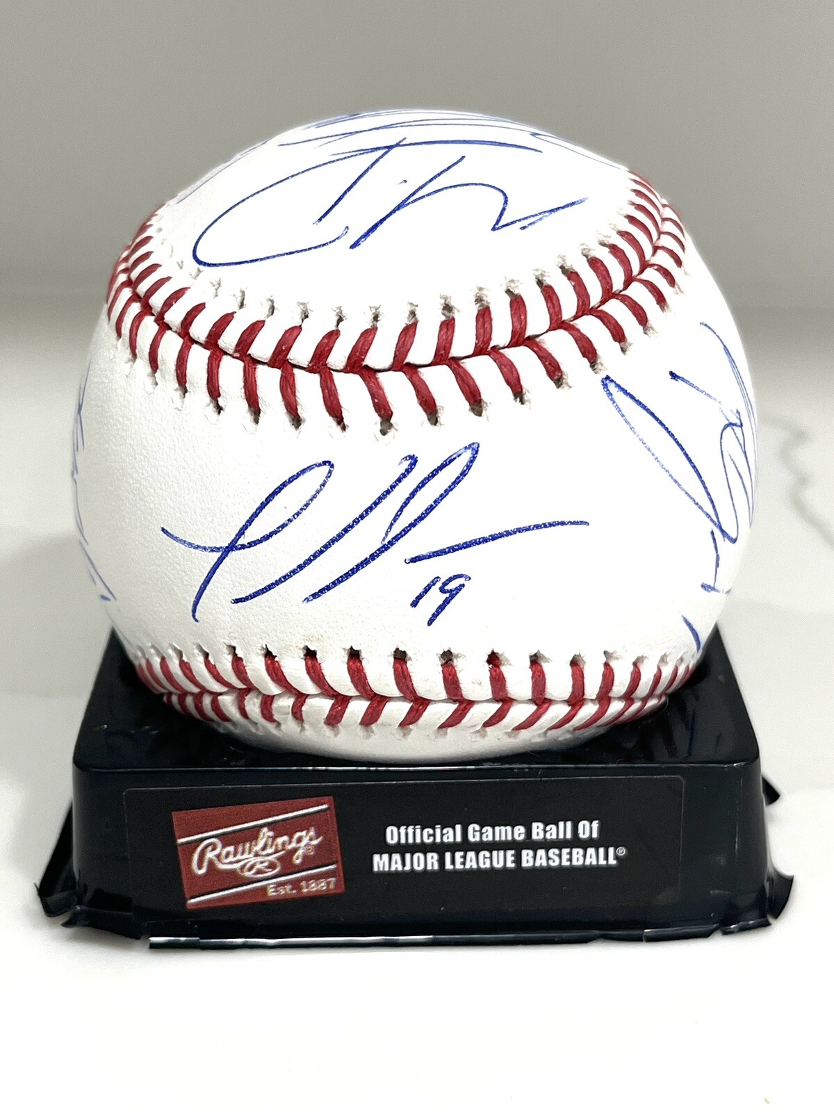 2024 HOUSTON ASTROS SIGNED TEAM BALL OMLB BASEBALL