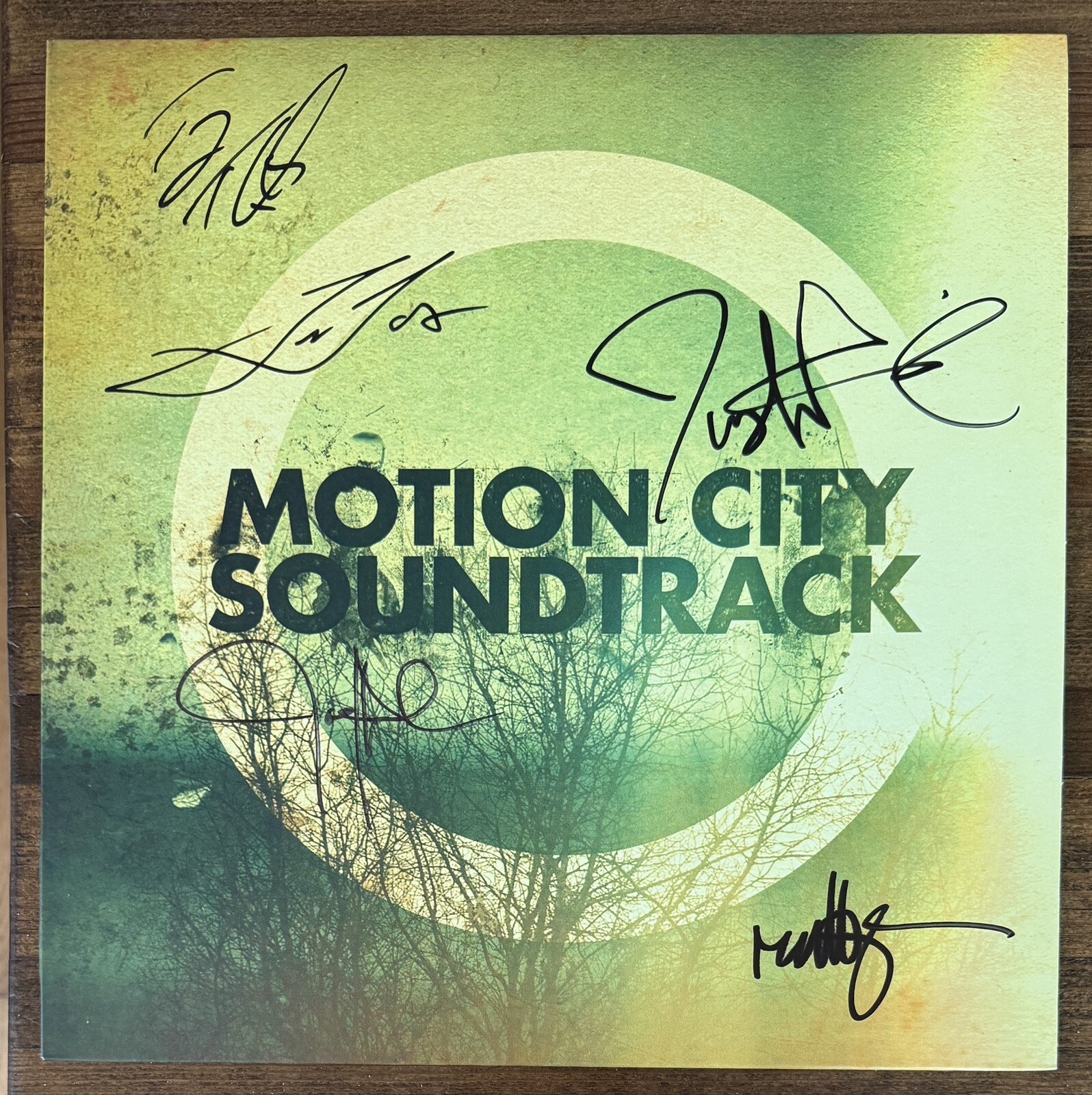 SIGNED Motion City Soundtrack Go Exclusive Vinyl LP BAS Beckett COA Autographed