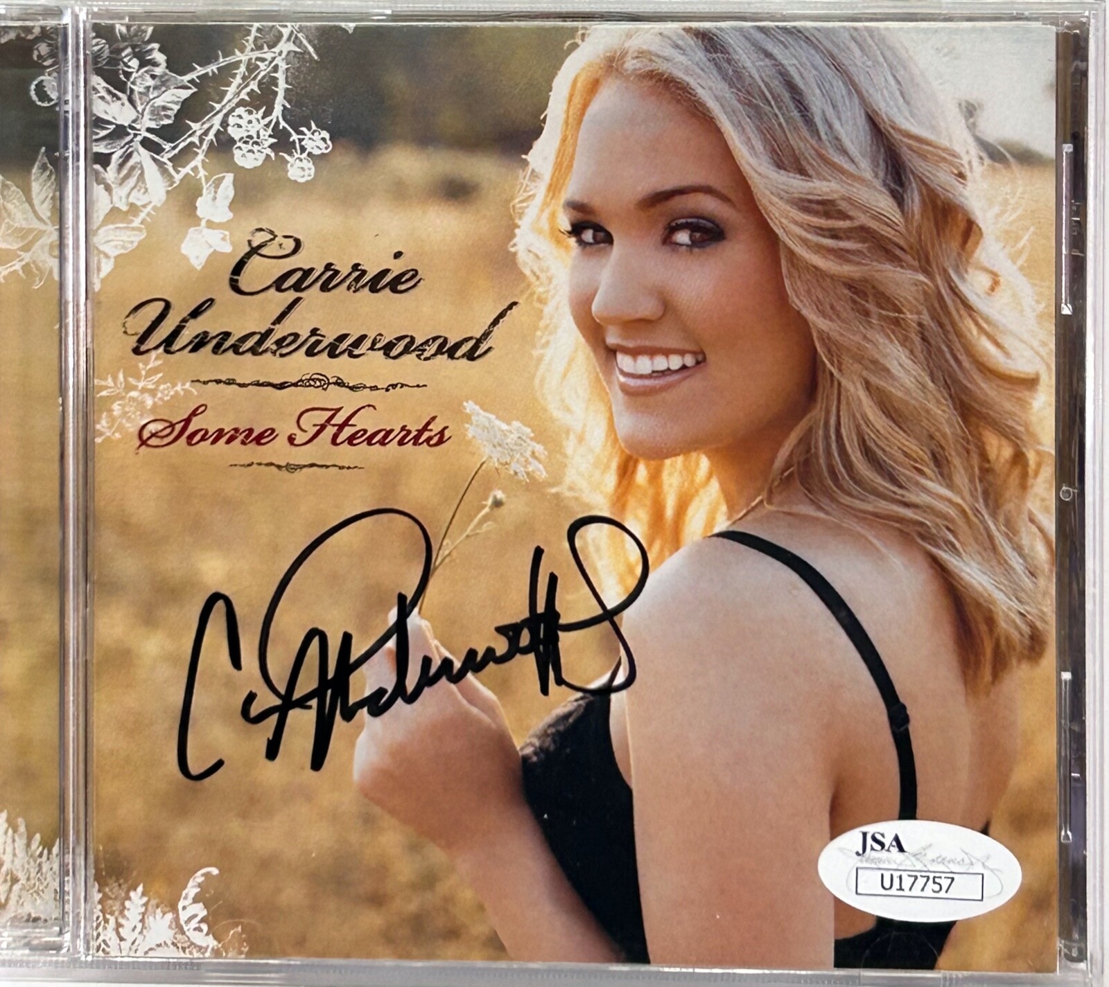 CARRIE UNDERWOOD Signed Autograph CD 