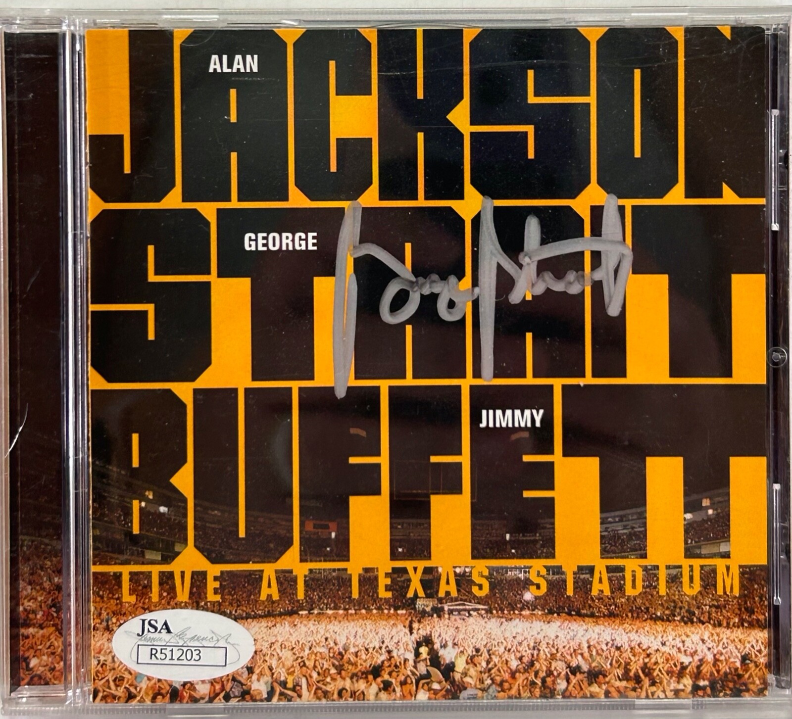 GEORGE STRAIT Signed Autograph CD 