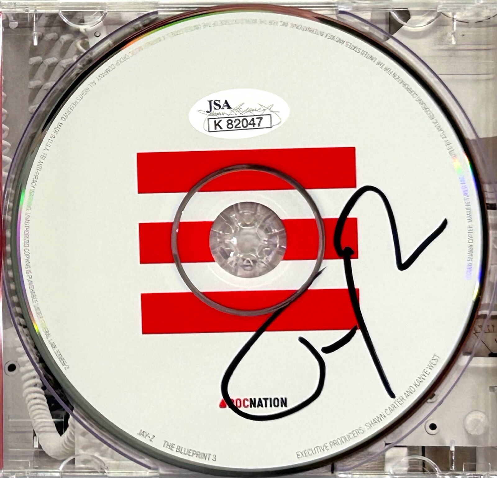 JAY Z Signed Autograph CD 