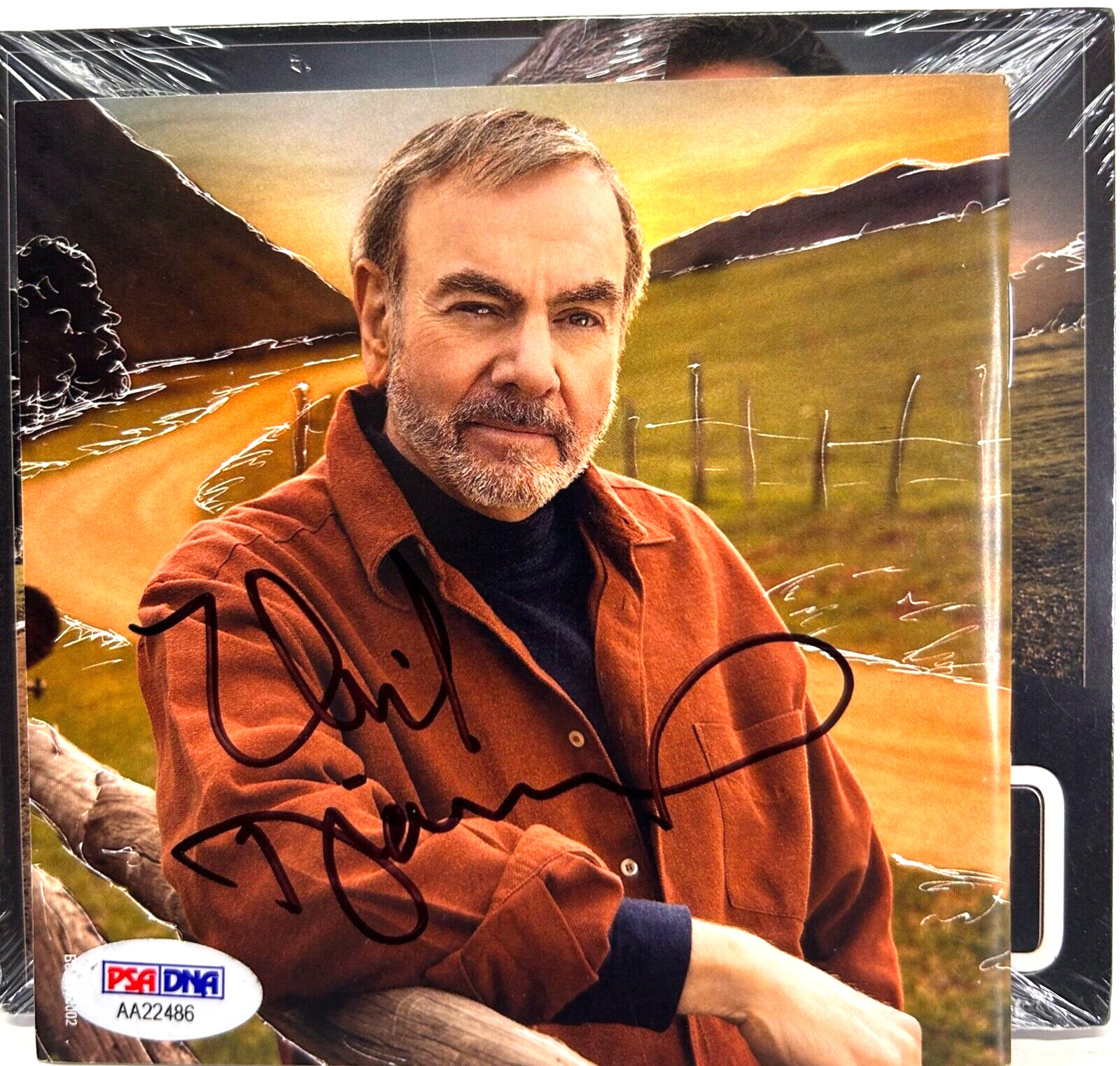 NEIL DIAMOND Signed Autograph CD Cover 