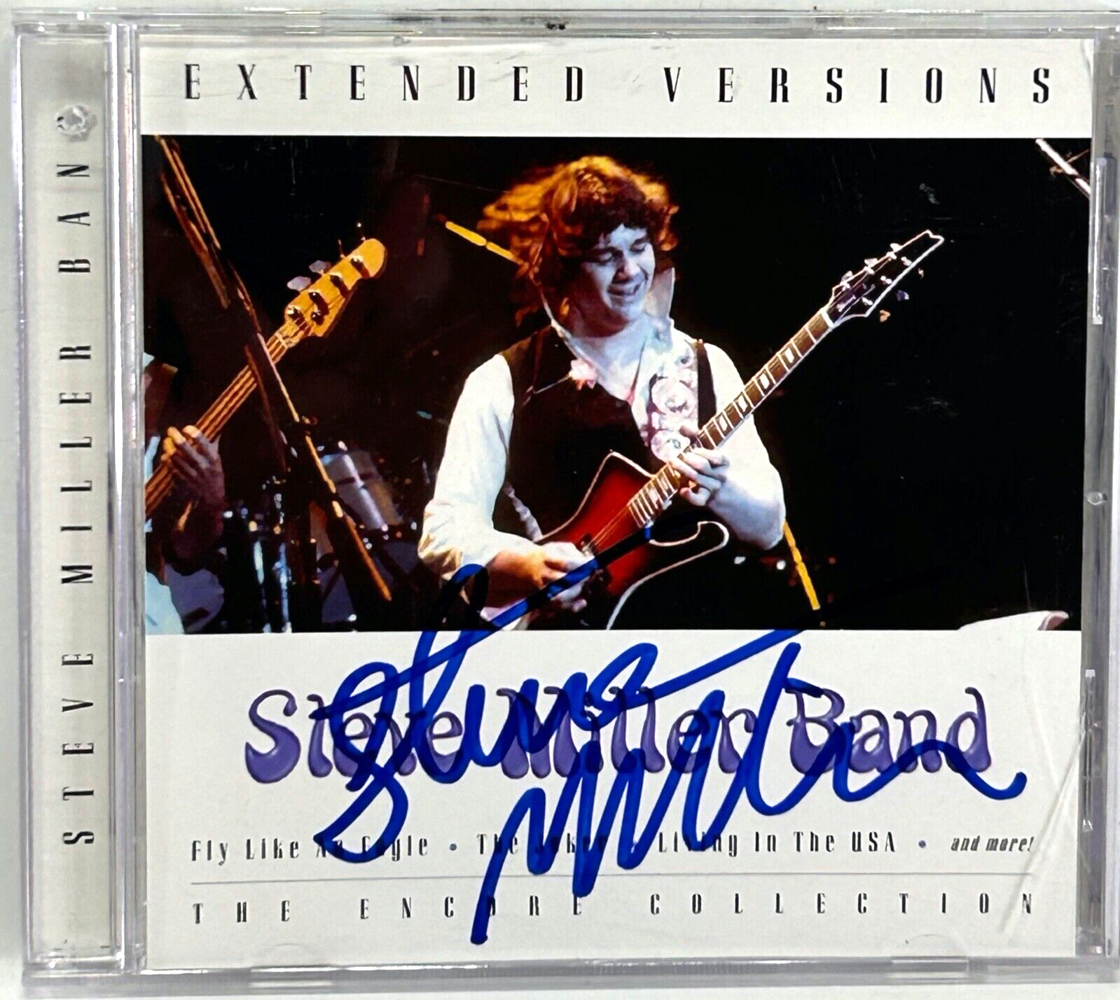 STEVE MILLER Signed Autograph CD 