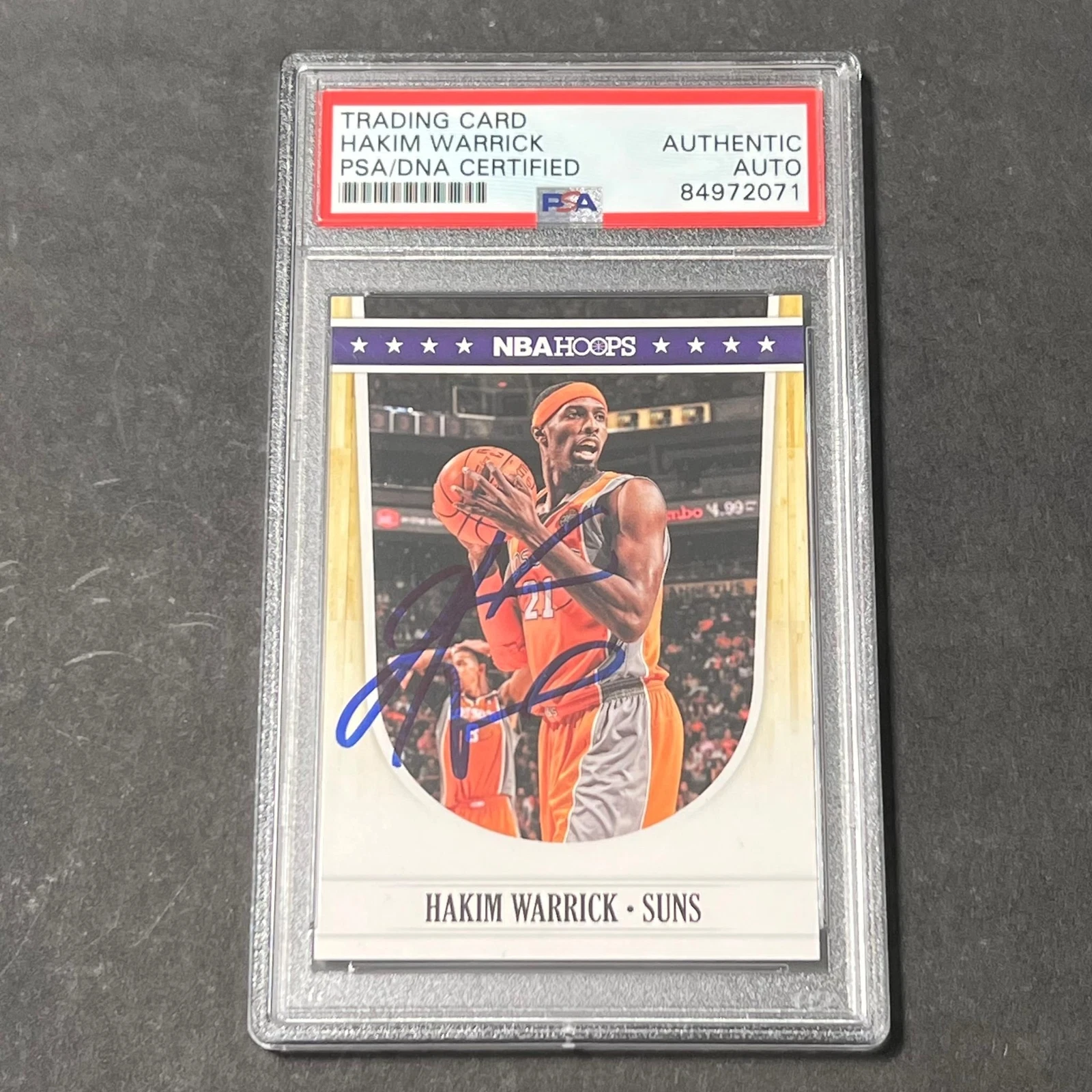 2012 Panini #197 Hakim Warrick Signed Card AUTO PSA Slabbed RC