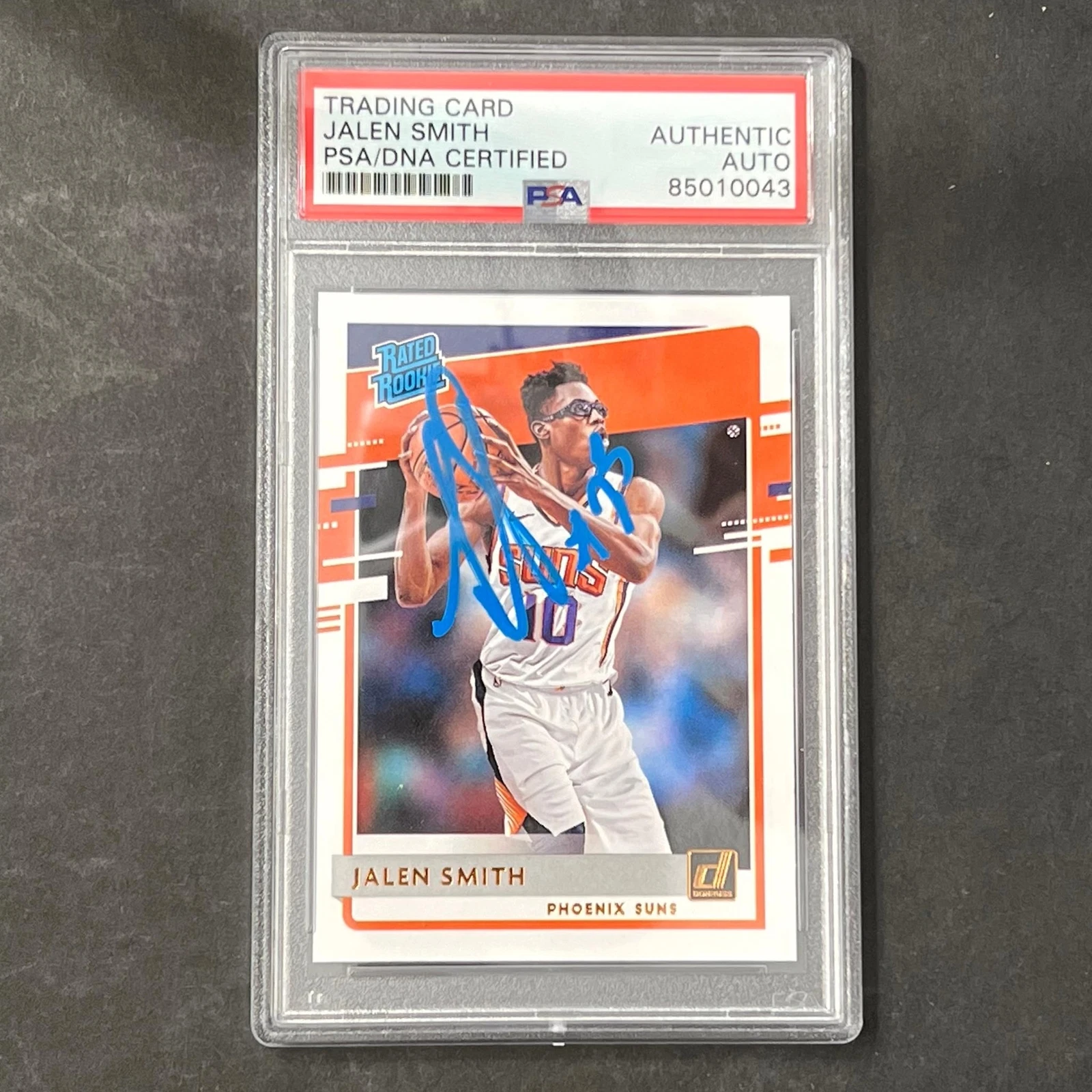 2020-21 Donruss Rated Rookie #230 Jalen Smith Signed Card AUTO PSA Slabbed RC Su