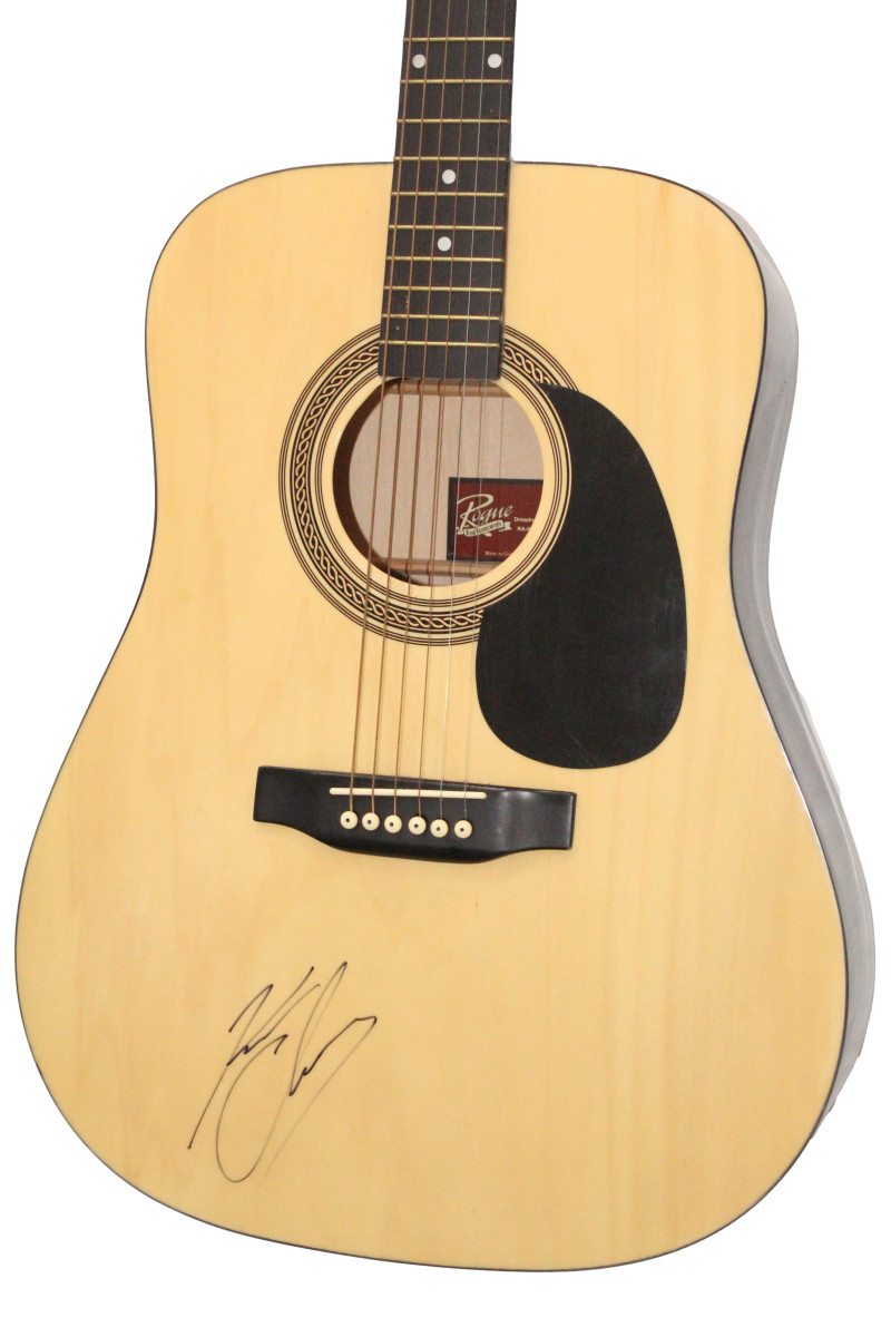 Kenny Chesney Signed Autograph Full Size Acoustic Guitar w/ JSA & Beckett COA