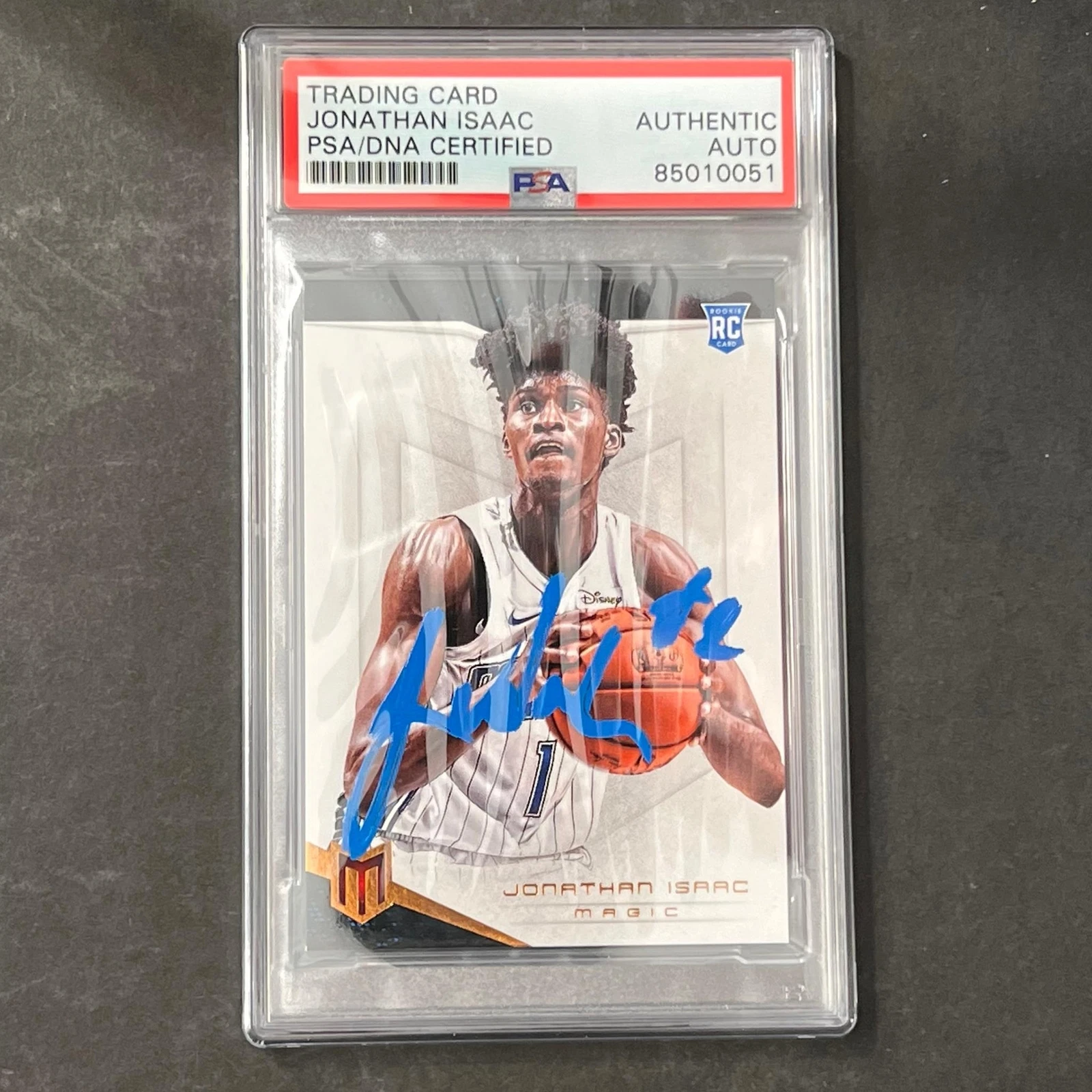 2018 Panini Chronicles #335 Jonathon Isaac Signed Card AUTO 10 PSA Slabbed RC Ma