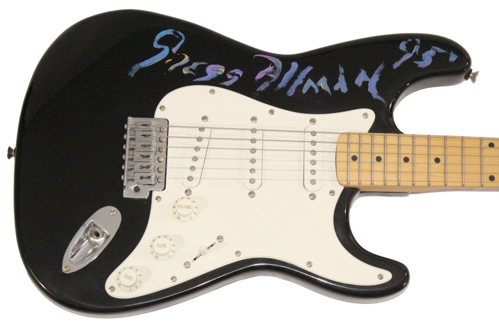 Gregg Allman Signed Autograph in Paint Art Signature CF Martin Guitar - REAL COA