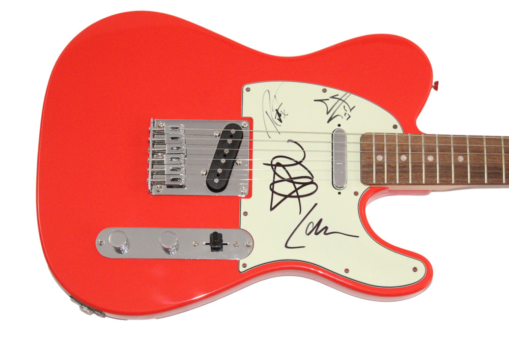 Metallica Full Band Signed Autograph Guitar - James Hetfield Lars Ulrich +2 JSA