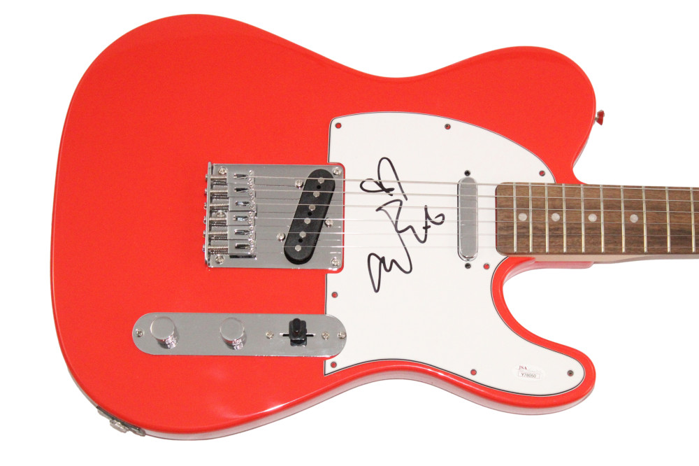 Adele Adkins Signed Autograph Red Fender Telecaster Guitar - 19 21 25 JSA COA