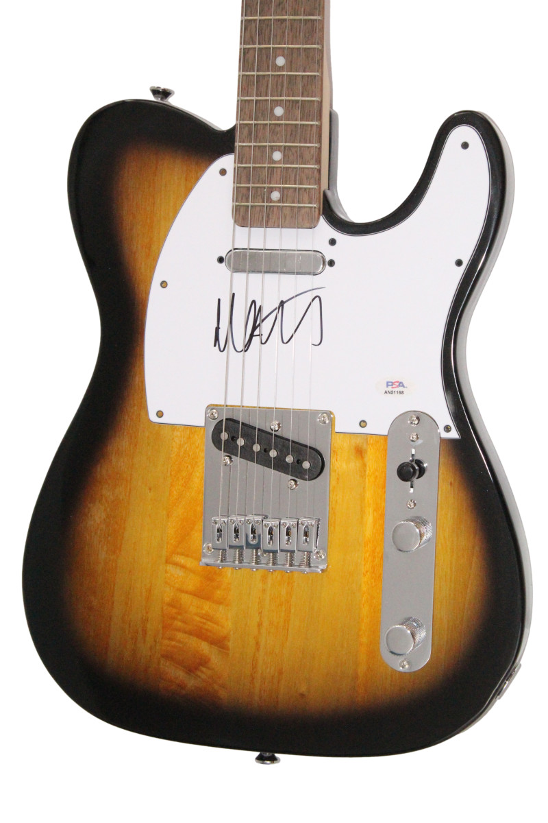 Matt Healy the 1975 Signed Autograph Full Size Fender Telecaster Guitar PSA COA