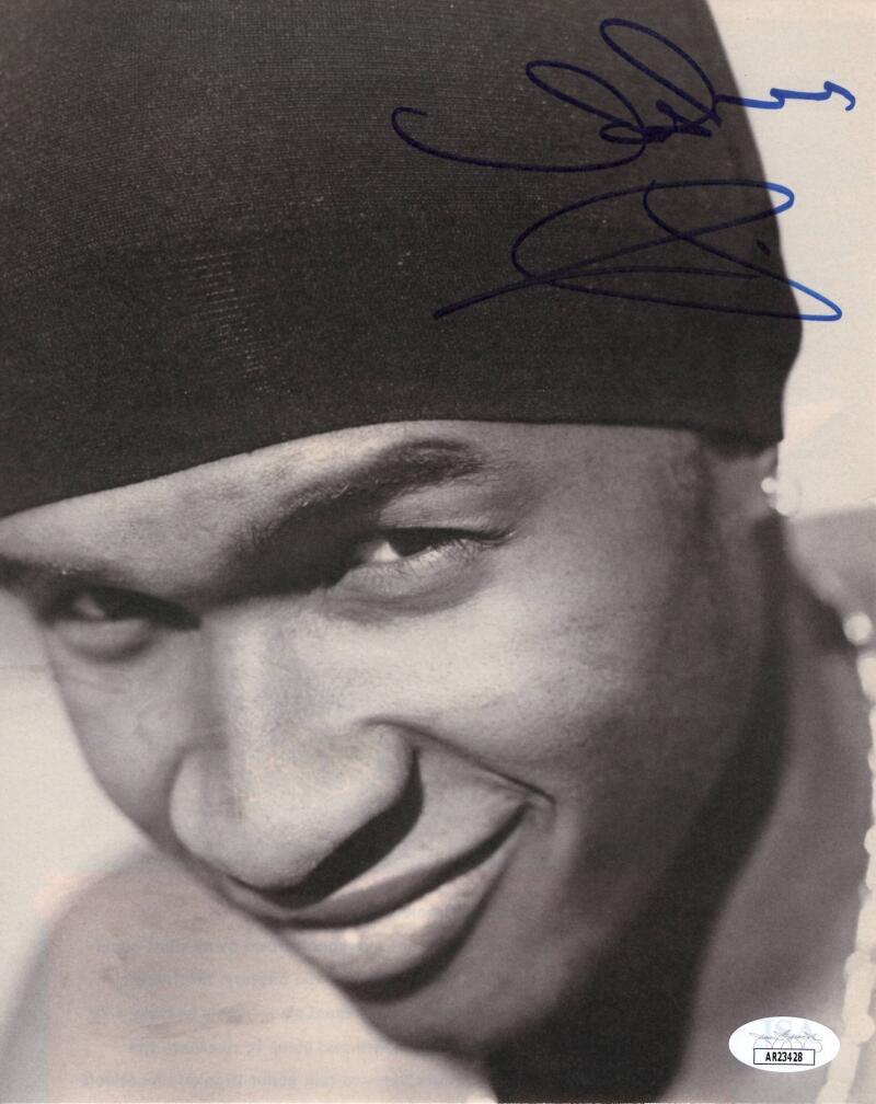 Usher Raymond Signed Autograph 8x10 Magazine Photo w/ Full Signature! JSA COA