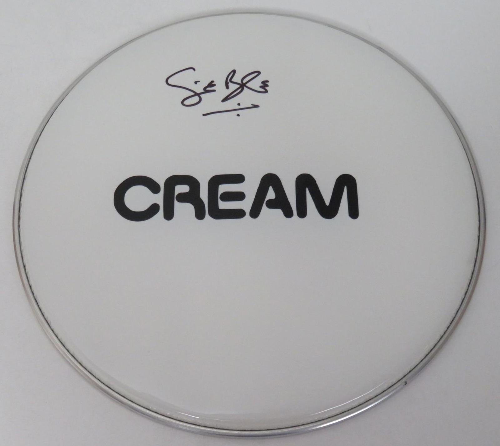 Ginger Baker CREAM Signed Autograph Auto 14