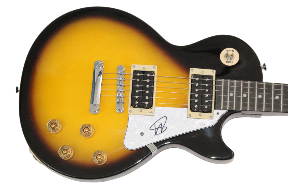 Steve Winwood Traffic Signed Autograph Gibson Epiphone Les Paul Guitar JSA COA