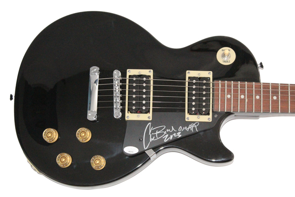 The Mars Volta Cedric Omar Signed Autograph Gibson Epiphone Les Paul Guitar JSA