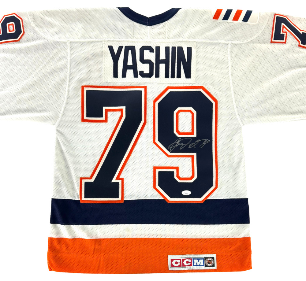 Alexei Yashin Signed Autograph New York Islanders Hockey Jersey w/ JSA COA