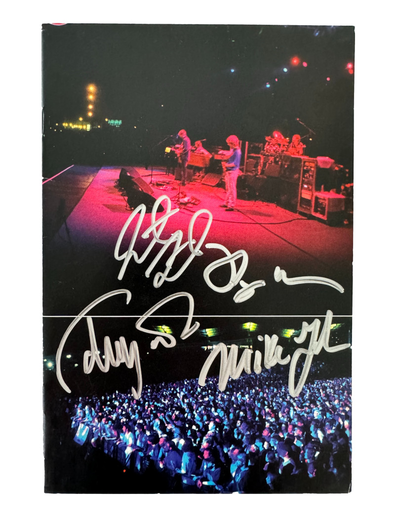 Phish x4 Full Band Complete Signed Autograph Live in Brooklyn DVD w/ Beckett COA